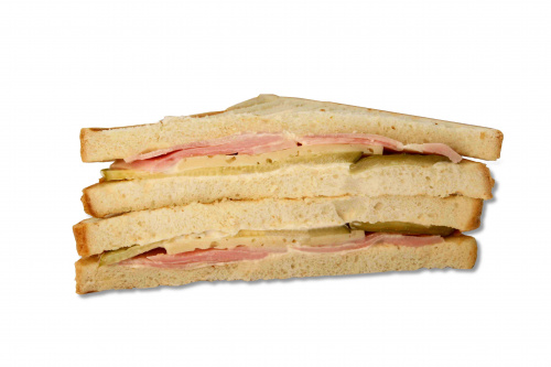 Сэндвич с ветчиной,150г
